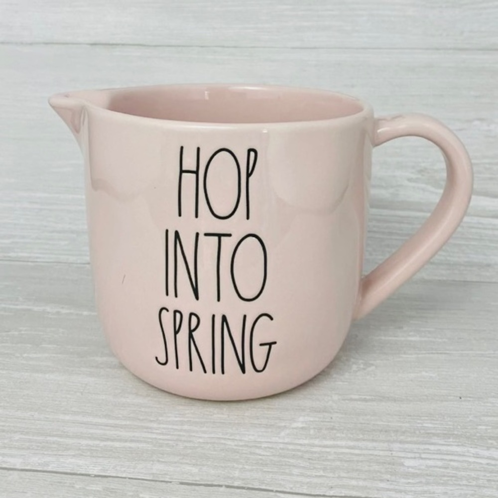 Rae Dunn HOP INTO SPRING Measuring Cup